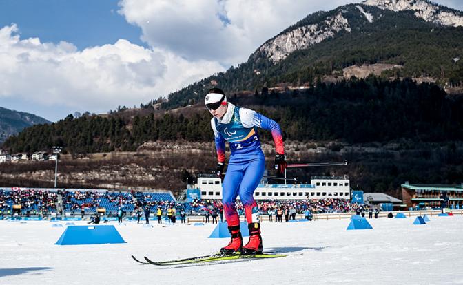 На фото: Анастасия Багиян (Россия) во время соревнований.