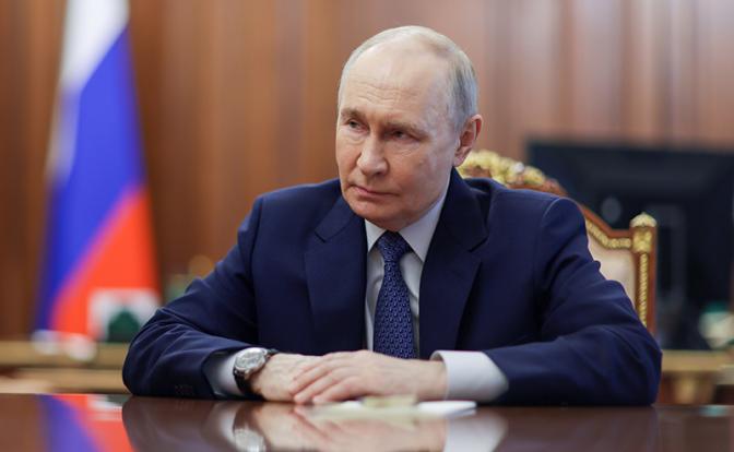 На фото: президент РФ Владимир Путин