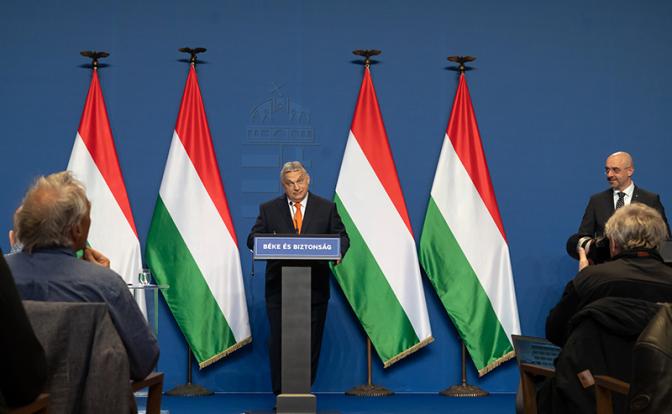 На фото: премьер-министр Венгрии Виктор Орбан