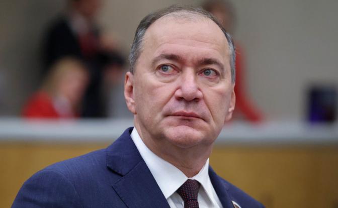 На фото: член комитета Госдумы по международным делам Дмитрий Белик.