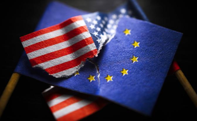 СМИ: Раскол между Штатами и Евросоюзом ширится