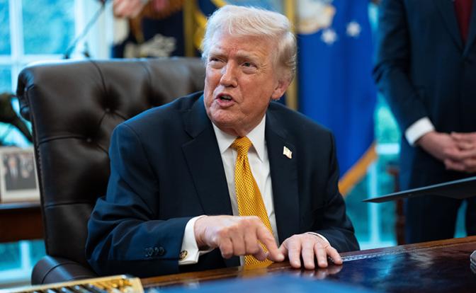 На фото: президент США Дональд Трамп