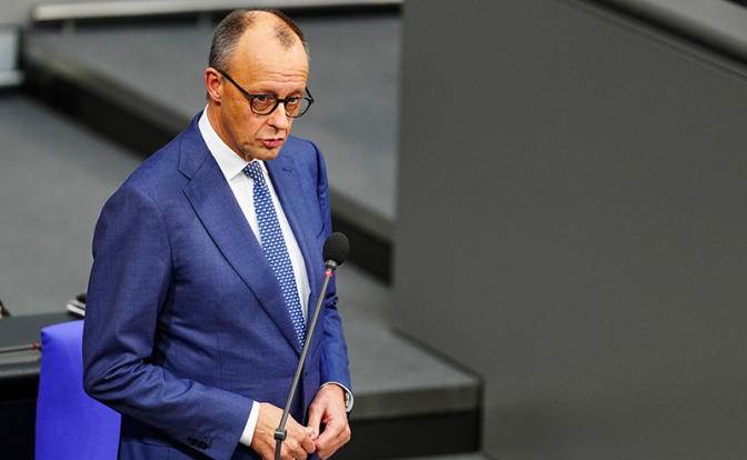 На фото: канцлер Германии Фридрих Мерц