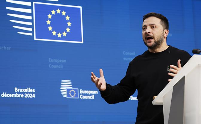 На фото: президент Украины Владимир Зеленский