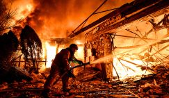 Ночной удар по Львову: От 3-этажного здания СБУ остались руины, кто под ними – непонятно, это была «какая-то странная Герань»