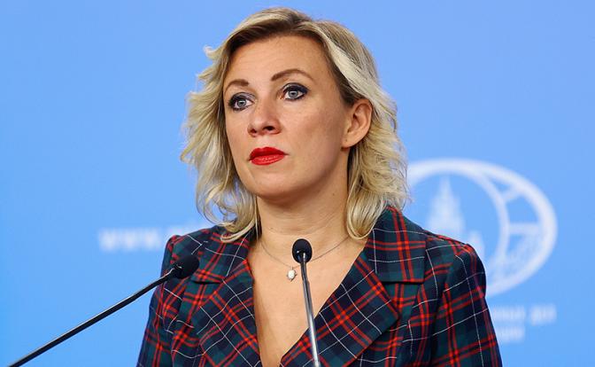 На фото: официальный представитель МИД России Мария Захарова