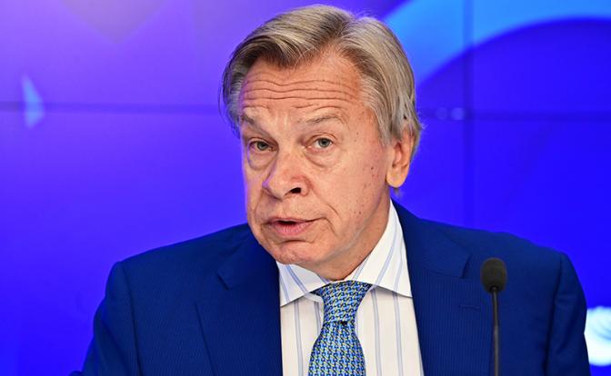 На фото: сенатор Совета Федерации Алексей Пушков