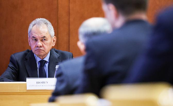 На фото: выездное совещание секретаря Совбеза РФ Шойгу в Екатеринбурге