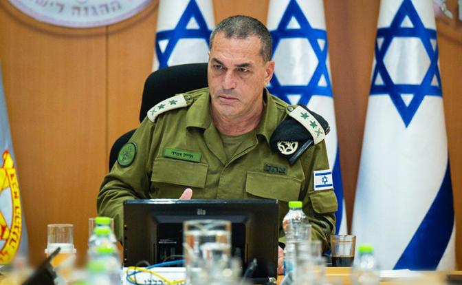 На фото: начальник Генштаба ВС Израиля Эяль Замир