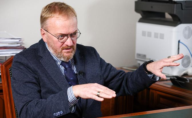 На фото: депутат Госдумы Виталий Милонов