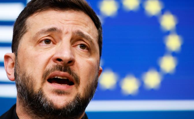 На фото: президент Украины Владимир Зеленский