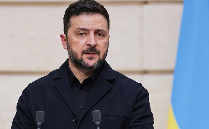 На фото: президент Украины Владимир Зеленский