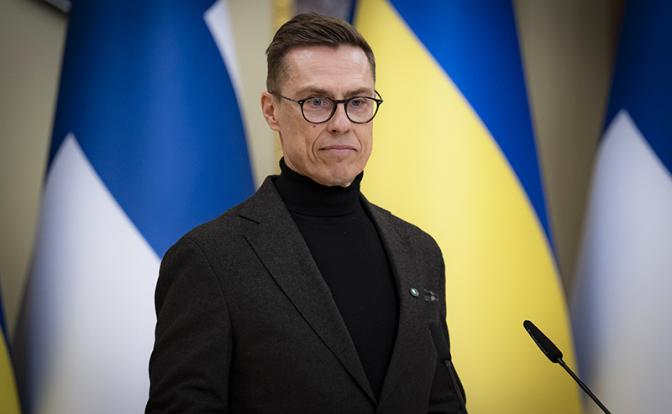 На фото: президент Финляндии Александер Стубб