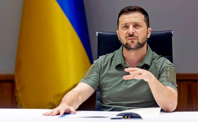 На фото: Владимир Зеленский.