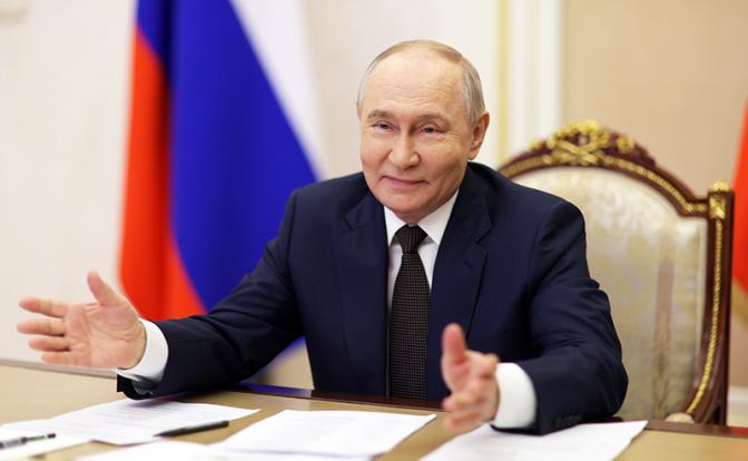 На фото: президент РФ Владимир Путин