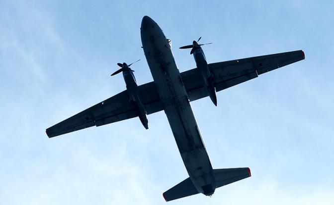 На фото: самолет Ан-26
