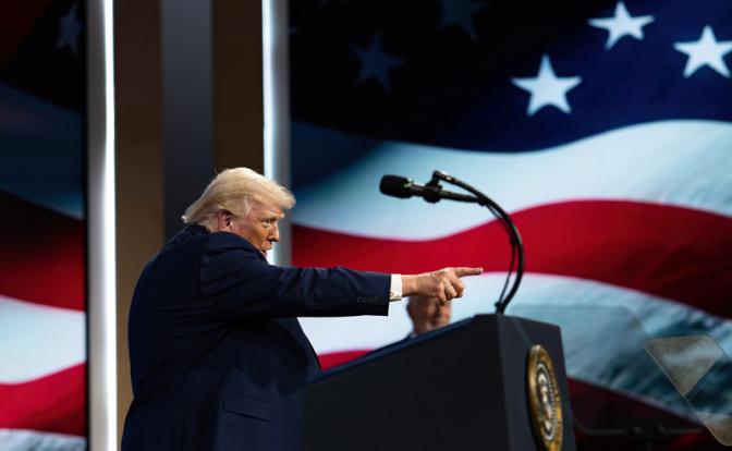 На фото: президент США Дональд Трамп