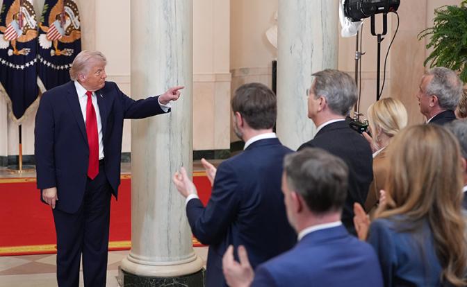 На фото: президент США Дональд Трамп