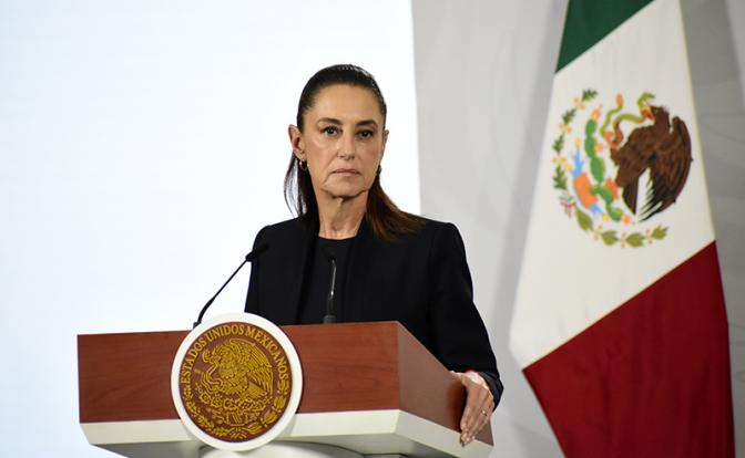 На фото: президент Мексики Клаудия Шейнбаум