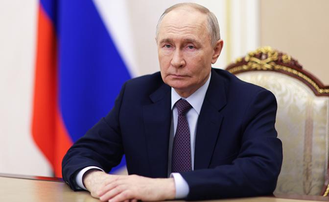 На фото: президент РФ Владимир Путин