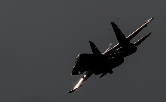 В Крыму потерпел крушение истребитель Су-30