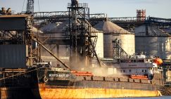 В Азовском море атакован сухогруз: подробности нападения