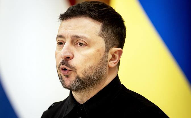 На фото: президент Украины Владимир Зеленский