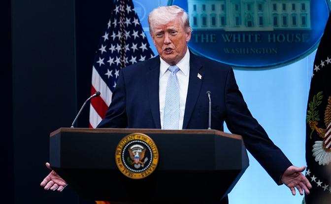 На фото: президент США Дональд Трамп