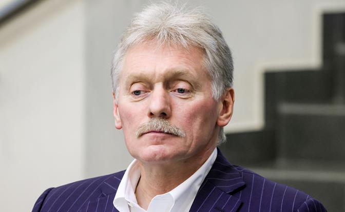 На фото: пресс-секретарь президента РФ Дмитрий Песков