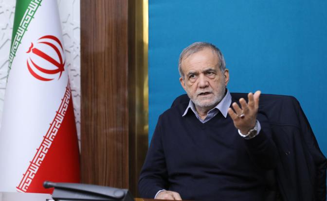 На фото: президент Ирана Масуд Пезешкиан