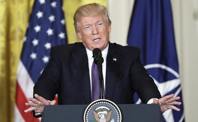 На фото: президент США Дональд Трамп