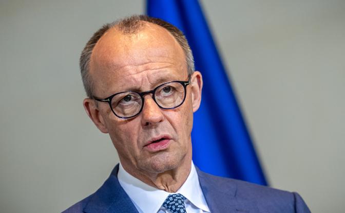 На фото: канцлер ФРГ Фридрих Мерц