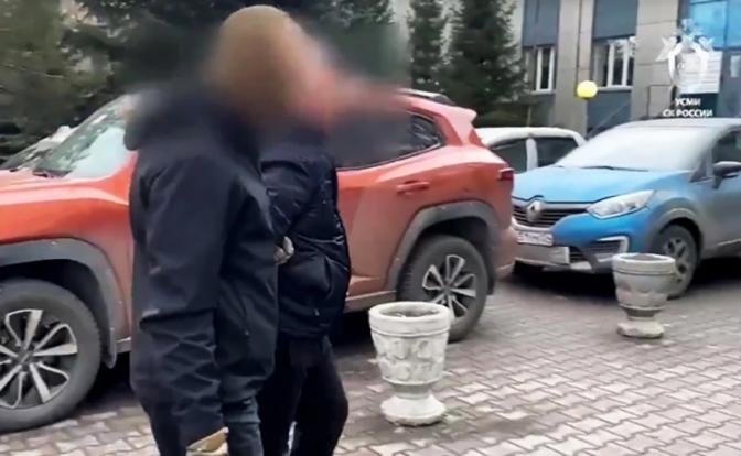 На фото: задержание Александра Ананьева