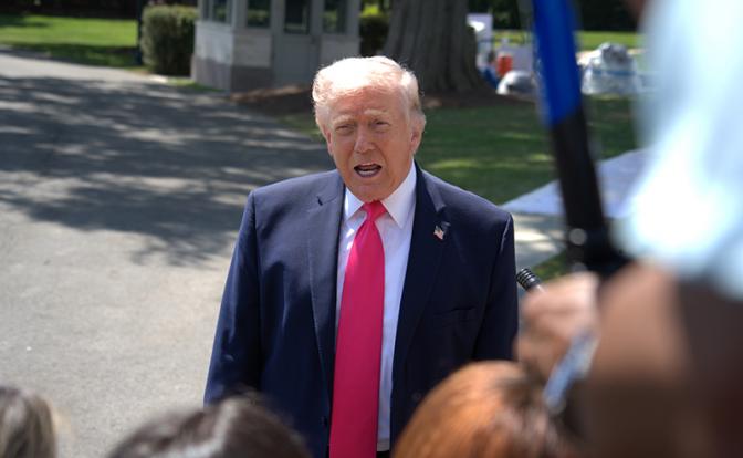 На фото: президент США Дональд Трамп