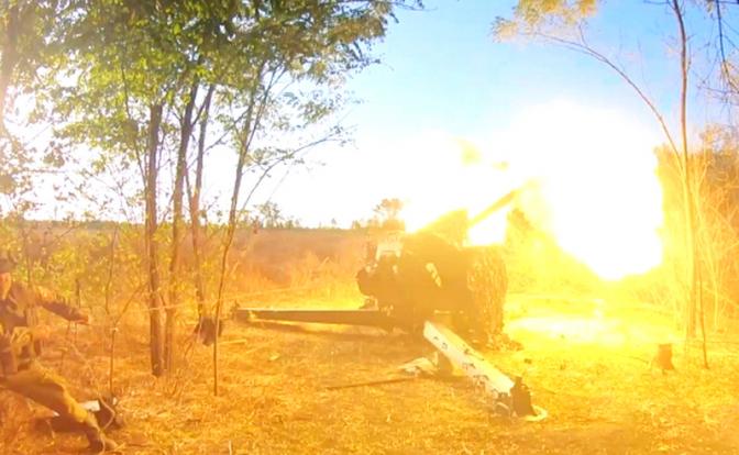 На фото: российские военнослужащие в зоне СВО.