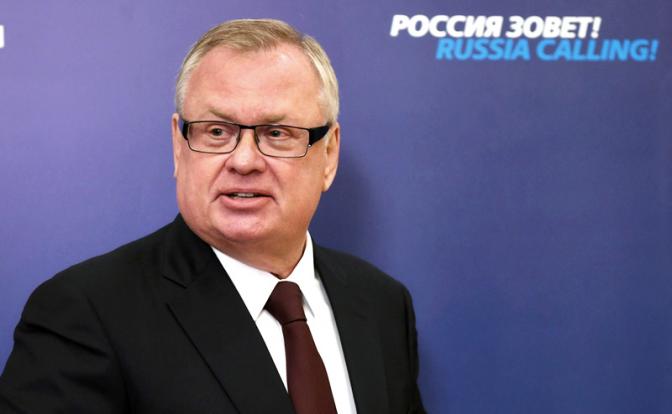 На фото: глава ВТБ Андрей Костин.