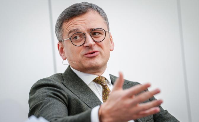 На фото: бывший министр иностранных дел Украины Дмитрий Кулеба.