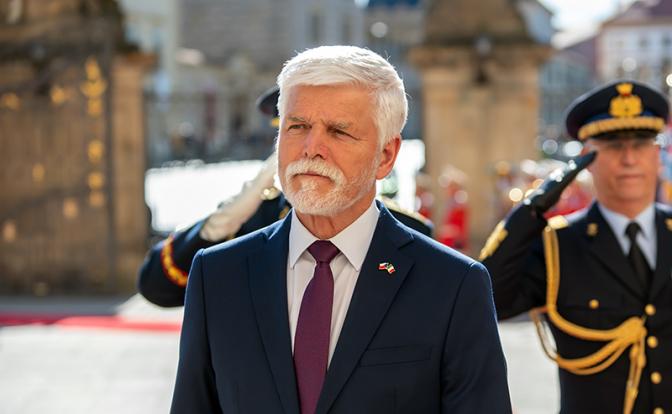 На фото: президент Чехии Петр Павел