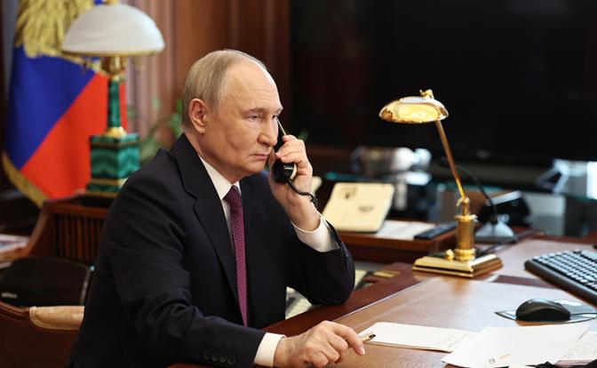На фото: президент РФ Владимир Путин