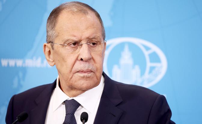 На фото: министр иностранных дел РФ Сергей Лавров