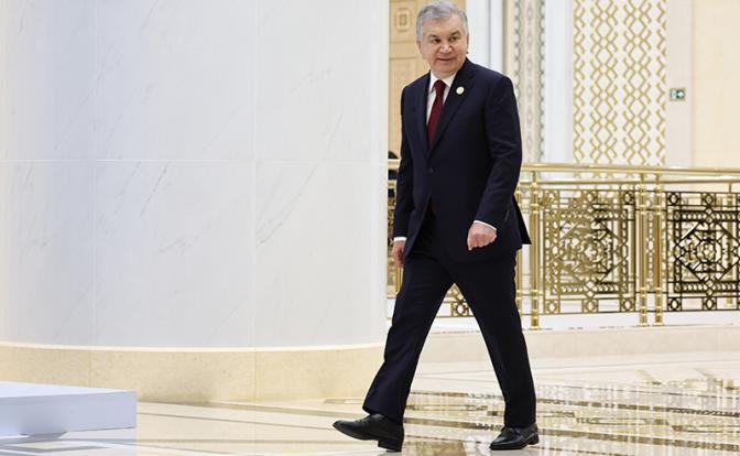 На фото: президент Узбекистана Шавкат Мирзиёев