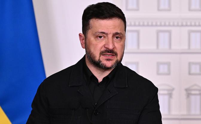 На фото: президент Украины Владимир Зеленский