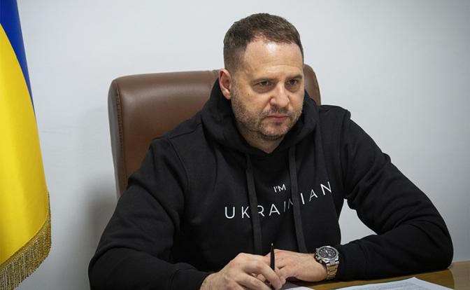 На фото: бывший глава офиса президента Украины Андрей Ермак