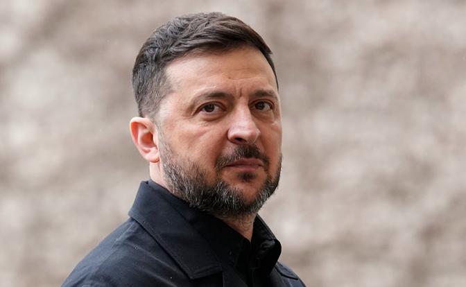 На фото: президент Украины Владимир Зеленский