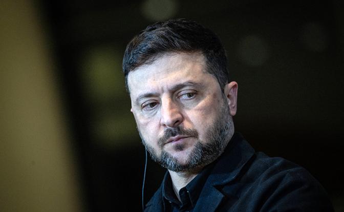 На фото: президент Украины Владимир Зеленский