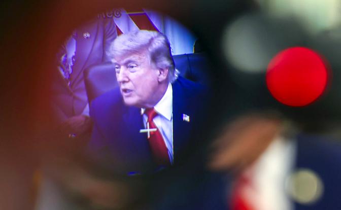 На фото: президент США Дональд Трамп.