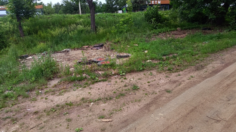 На фото: мусор на бесплатном пляже.
