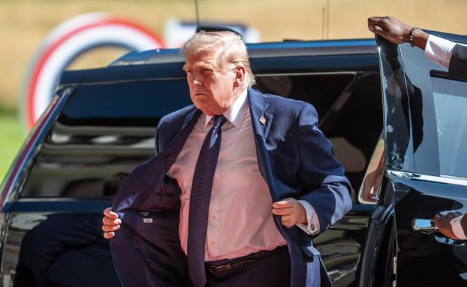 На фото: президент США Дональд Трамп.