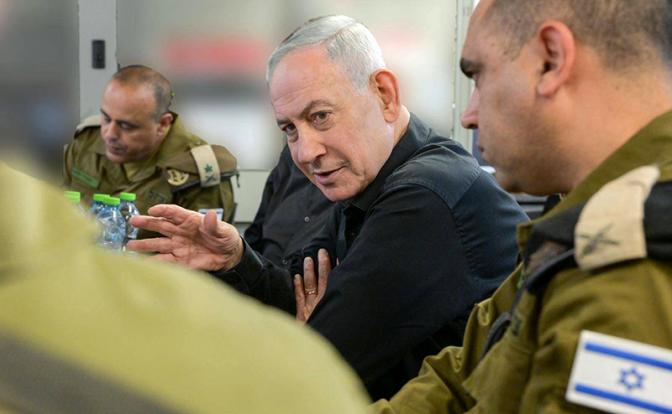 На фото: премьер-министр Израиля Биньямин Нетаньяху