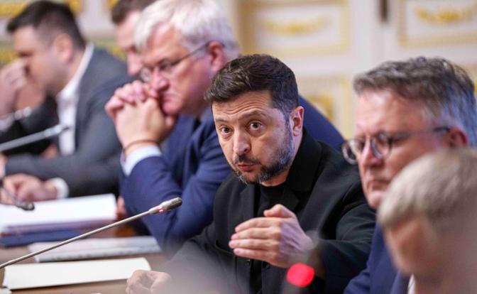 На фото: Владимир Зеленский.
